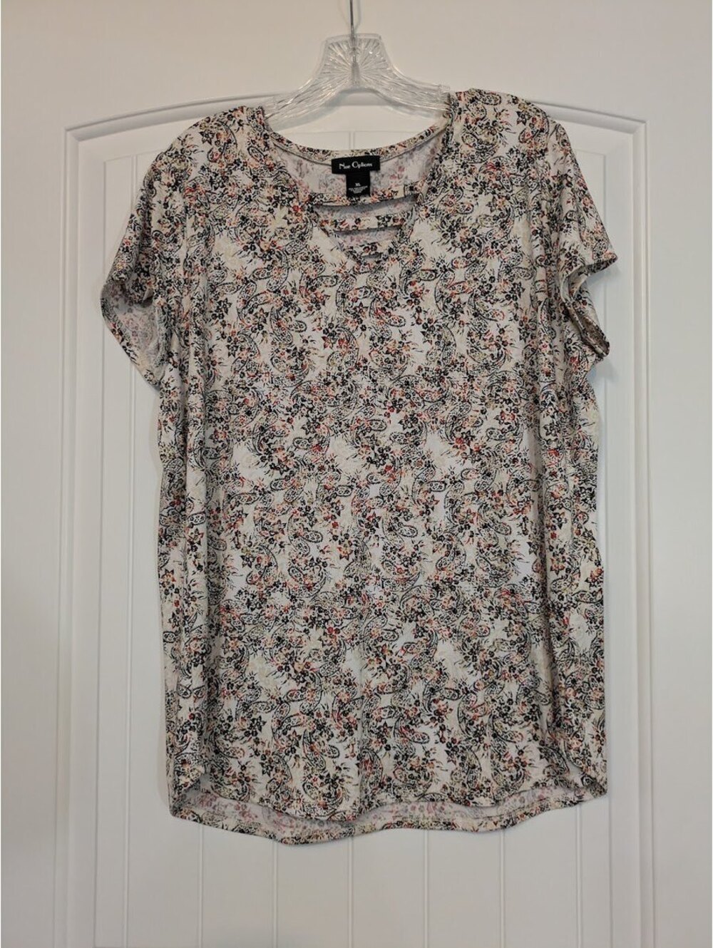 🌸 Nue Options Floral Top | GUC | Breezy everyday comfort with a soft drape